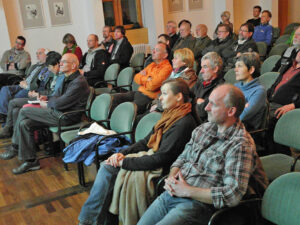 Das Publikum im Schongauer Sparkassenforum