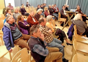 Das Publikum in der Weilheimer Theatergasse