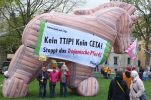 Auch der Pfaffenwinkel protestiert gegen TTIP und CETA.